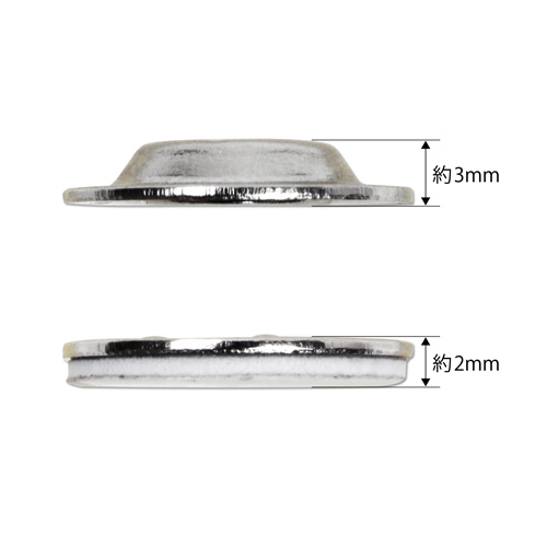 マグネットバッジ [Φ17mm]  50個入