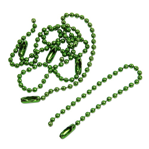 Ball Chain - Green 10ps Ball Chain - Green 10ps