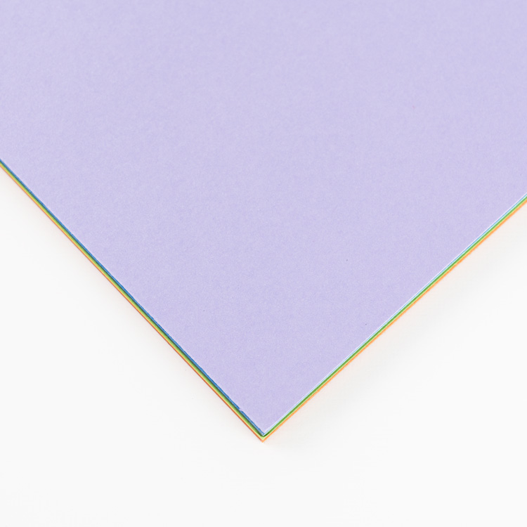 Paper Accent カードストック ペーパーパッド 約12.7×17.9cm [レインボー パールアソート] 24枚綴
