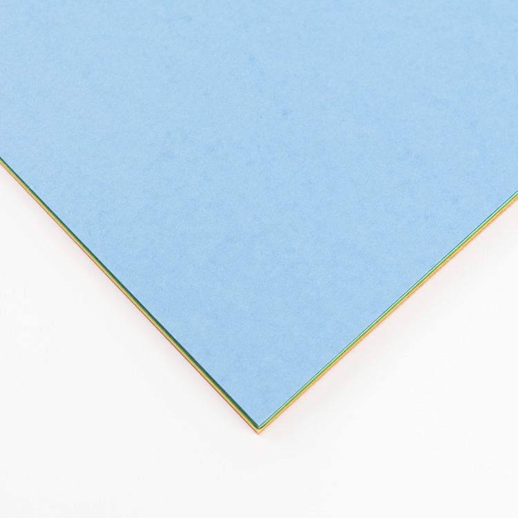 Paper Accent カードストック ペーパーパッド 約12.7×17.9cm [レインボー パールアソート] 24枚綴