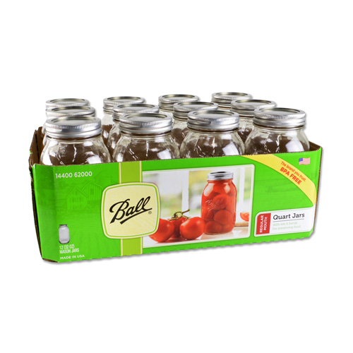 ボールメイソンジャー レギュラーマウス 940ml 12個入 ボールメイソンジャー レギュラーマウス 940ml 12個入