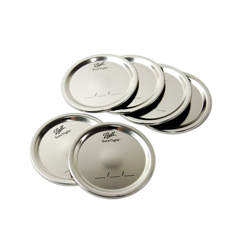 Sure Tight Ball Wide Mouth Lid Inner Only 6pc Sure Tight Ball Wide Mouth Lid Inner Only 6pc