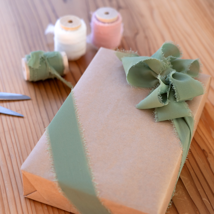 シフォンリボン 38mm [ミント]