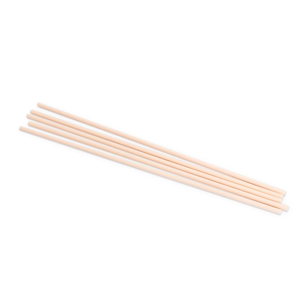 Candle Supply ディフューザーリード [ファイバー：ナチュラル] 5mm × 300mm 5本入