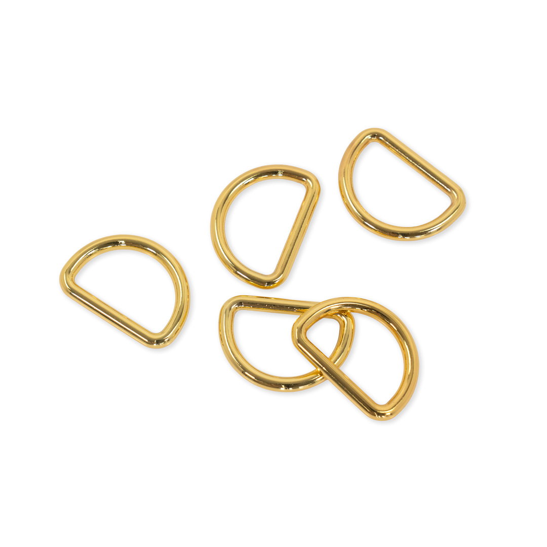 Dカン 継ぎ目なし [ゴールド] 内径約20mm (線径約3mm) 10個入