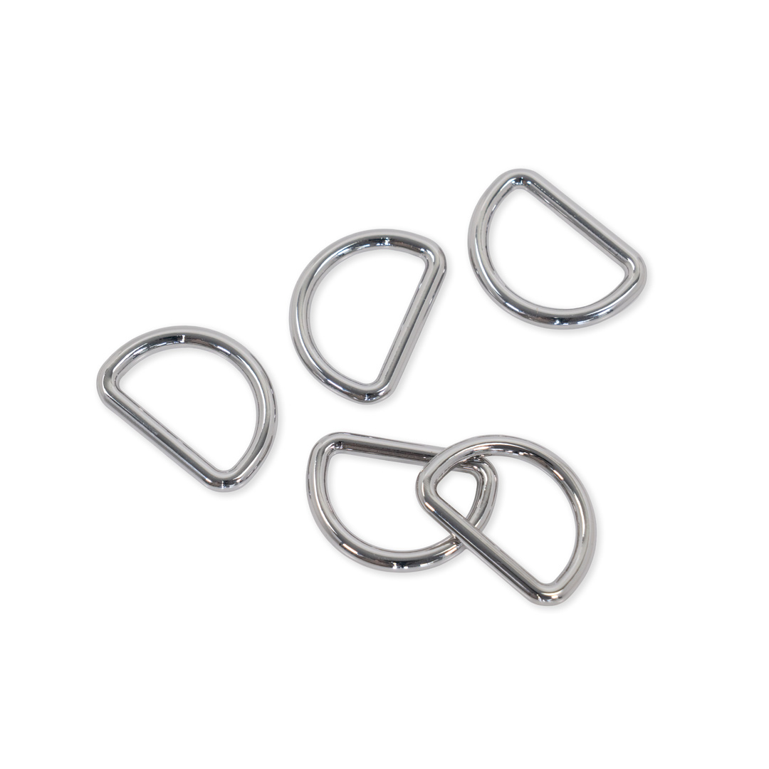 Dカン 継ぎ目なし [シルバー] 内径約20mm (線径約3mm) 10個入