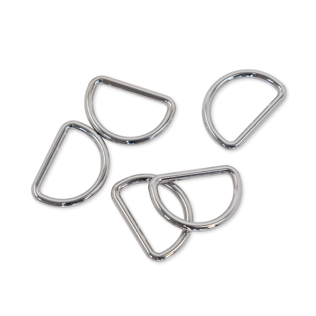 Dカン 継ぎ目なし [シルバー] 内径約25mm (線径約3mm) 10個入