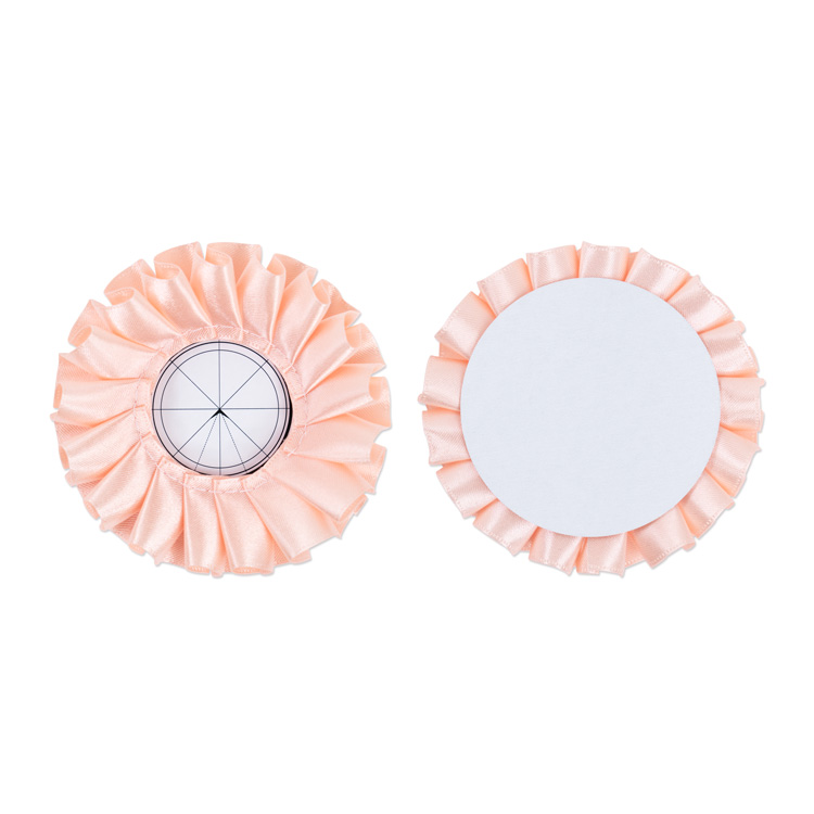 47ｍｍくるみボタン用 ロゼット製作ガイド [1mm厚] １レイヤー 10枚入