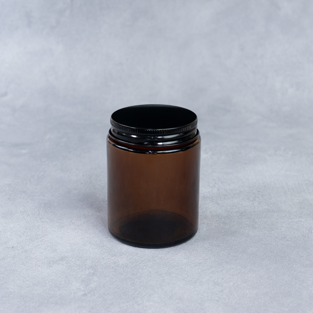 ガラス キャンドルジャー [アンバー] 150ml