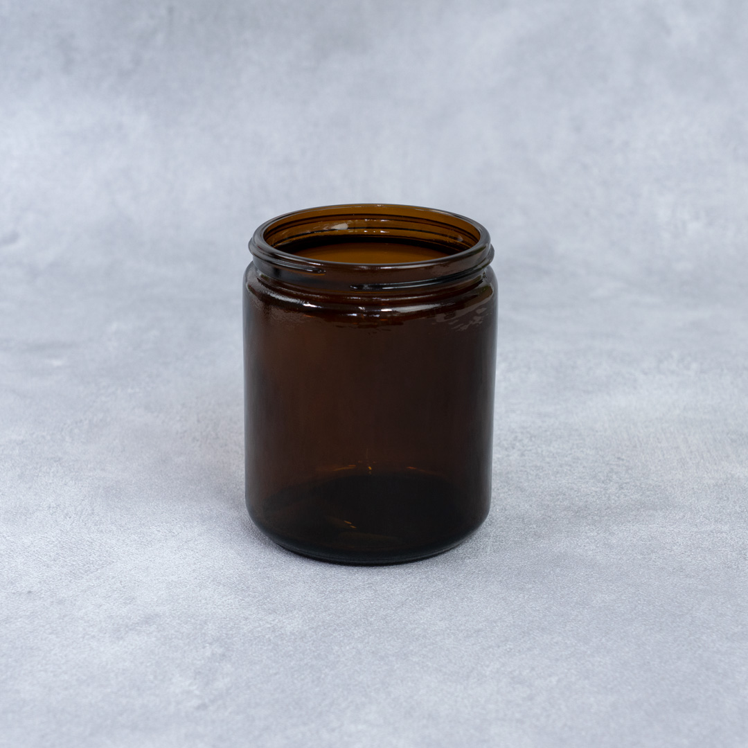 ガラス キャンドルジャー [アンバー] 250ml