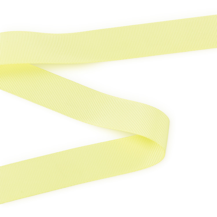 グログランリボン 22mm [レモネード] 5m