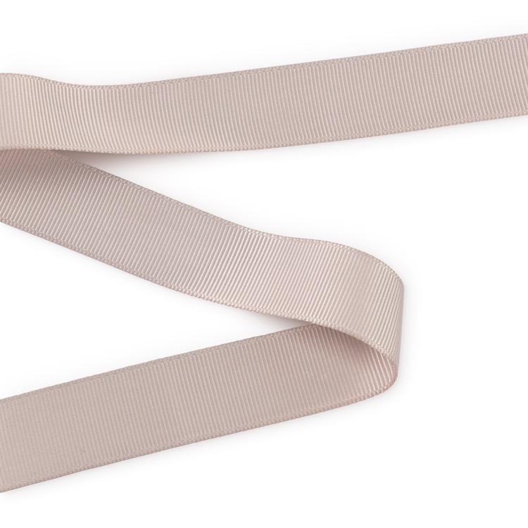 グログランリボン 22mm [ベージュ] 5m