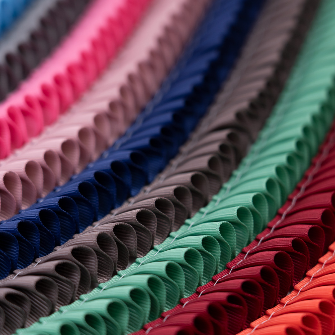 グログラン プリーツリボン 22mm [ライラック] 1m