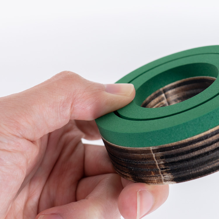 [ハンドプレス機専用] 18mm くるみボタン用 ファブリック&レザーカッター