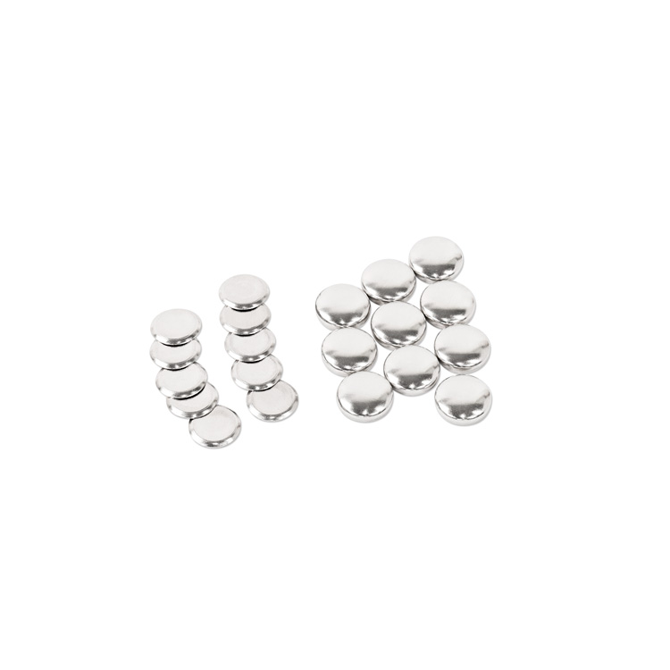 15mm くるみボタンパーツセット (足なしタイプ) 50組入 15mm くるみボタンパーツセット (足なしタイプ) 50組入