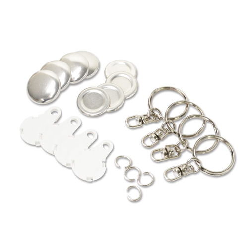 22mm (Size 36) Key holder Parts Set - White 10 Sets 22mm (Size 36) Key holder Parts Set - White 10 Sets