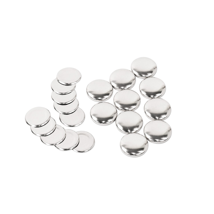 22mmくるみボタンパーツセット (足なしタイプ) 10組入