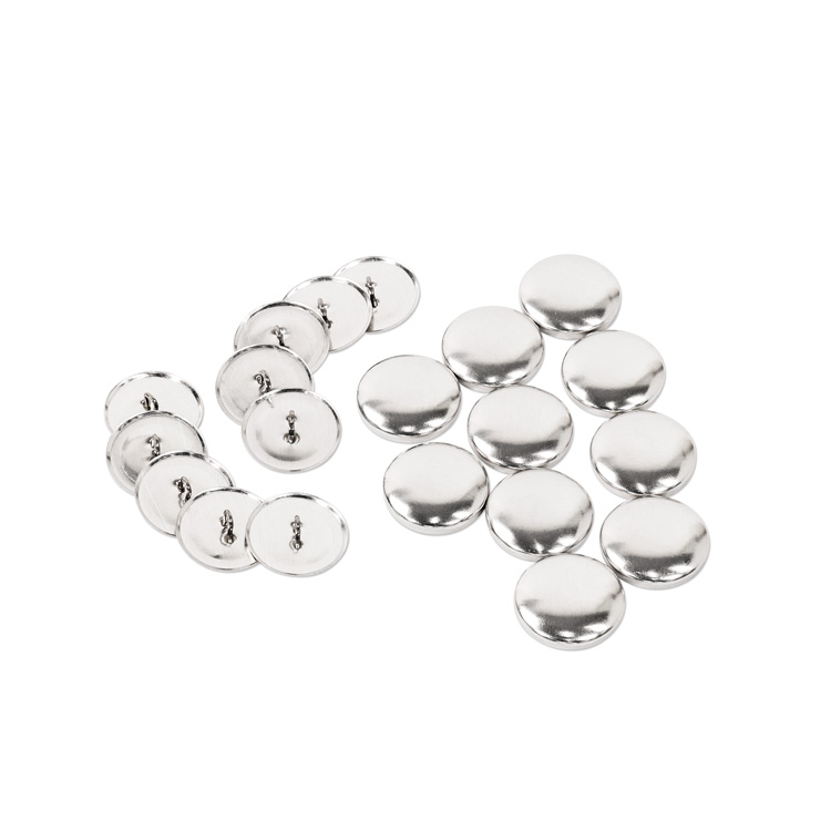 22mmくるみボタンパーツセット (足付タイプ) 10組入