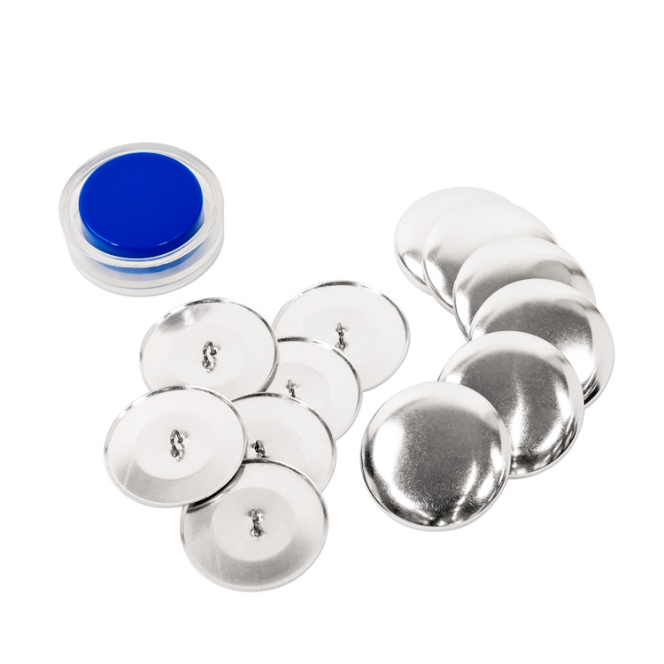 38mm くるみボタンキット(足付タイプ / 打ち具付き) 6組入