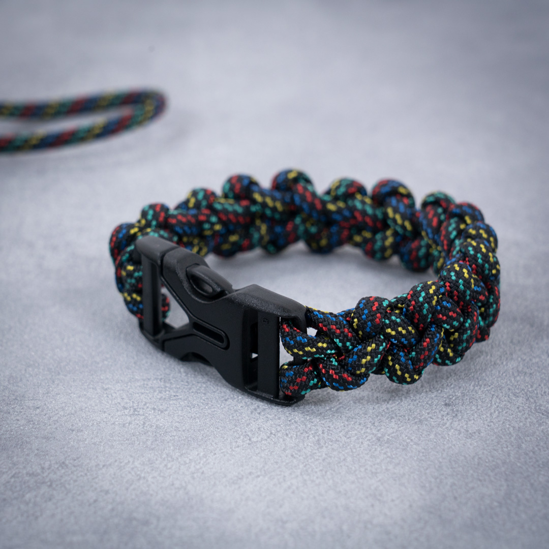 YKK プラスチックバックル サイドリリースタイプ 両端アジャスター 16mm [ブラック] 10個入