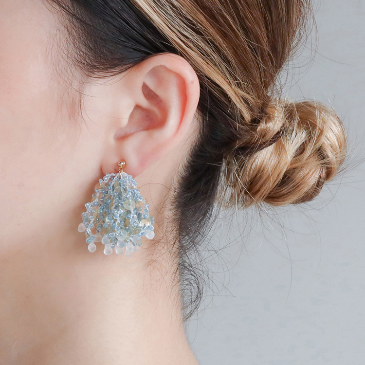 コーラルイヤリングキット [ブルー]