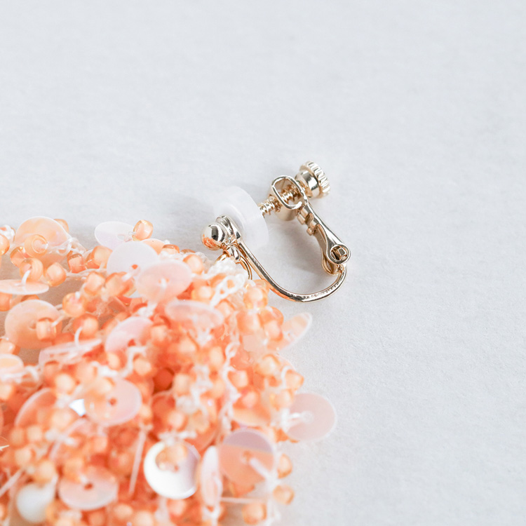 コーラルイヤリングキット [オレンジ]