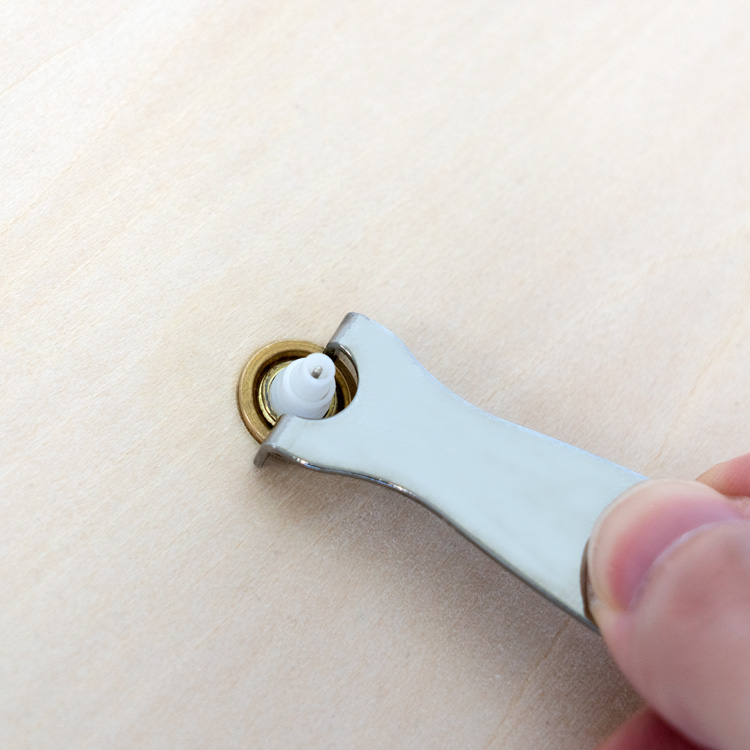 丸ナット専用工具( ※木の時計キット用 )