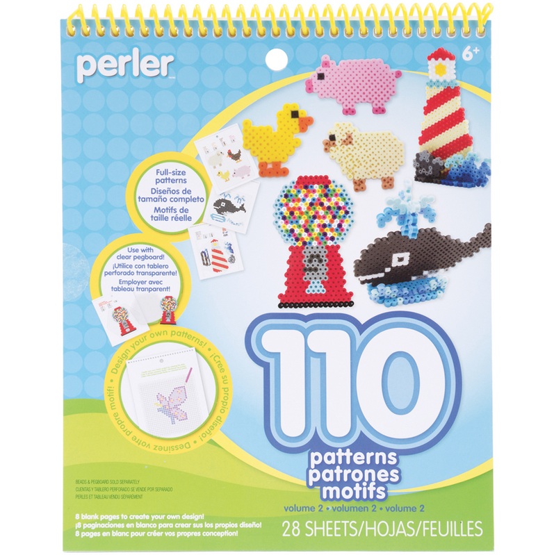 【輸入版】パーラービーズ 110パターンシート Vol.2