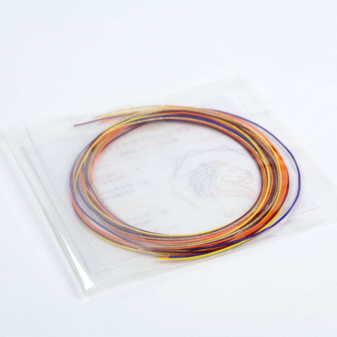 ShuCODE(趣コード) 黄道十二星座 テーマカラー 5色セット (各1m) [獅子座]