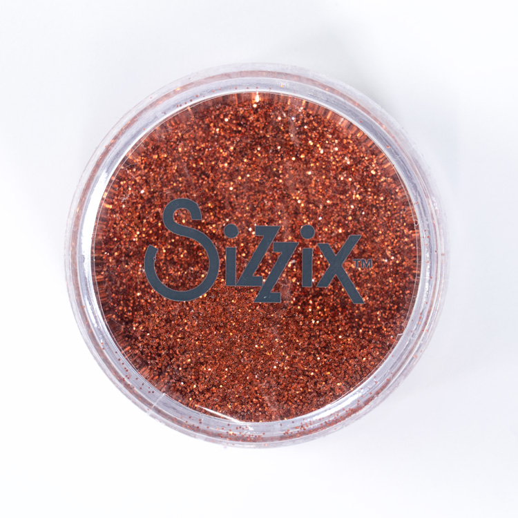 Sizzix Making Essential バイオデグレーダブル ファイングリッター [キャラメルトフィー] 12g