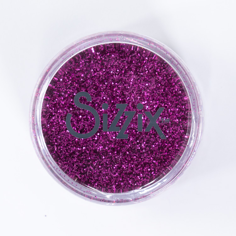 Sizzix Making Essential バイオデグレーダブル ファイングリッター [パープルダスク] 12g