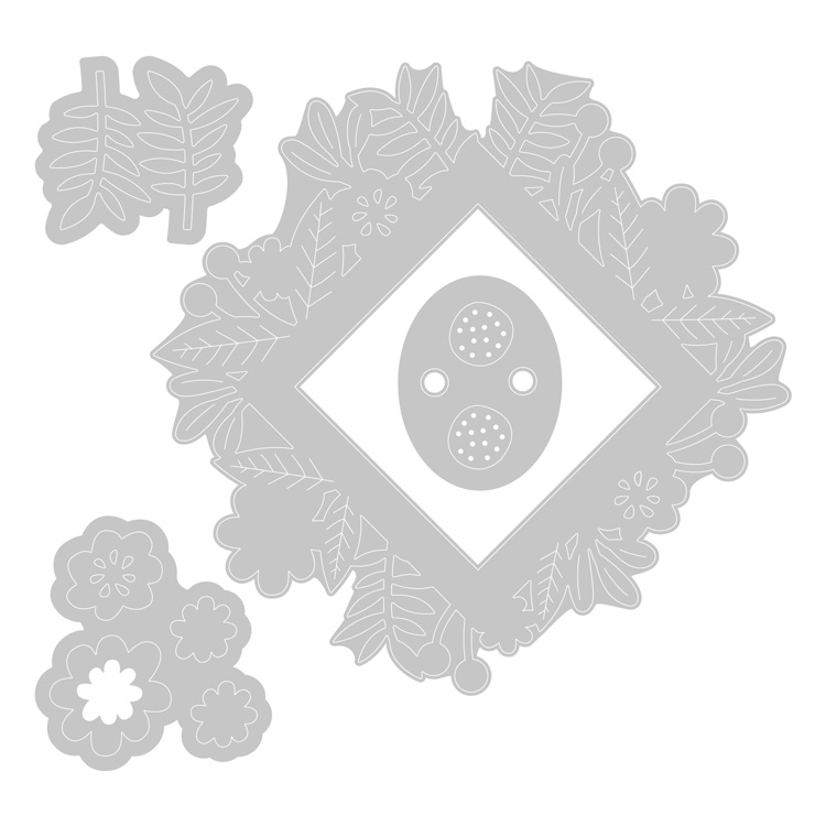 Sizzix シジックス フレームリッツ&スタンプ [フローラル セレブレーション] by Olivia Rose