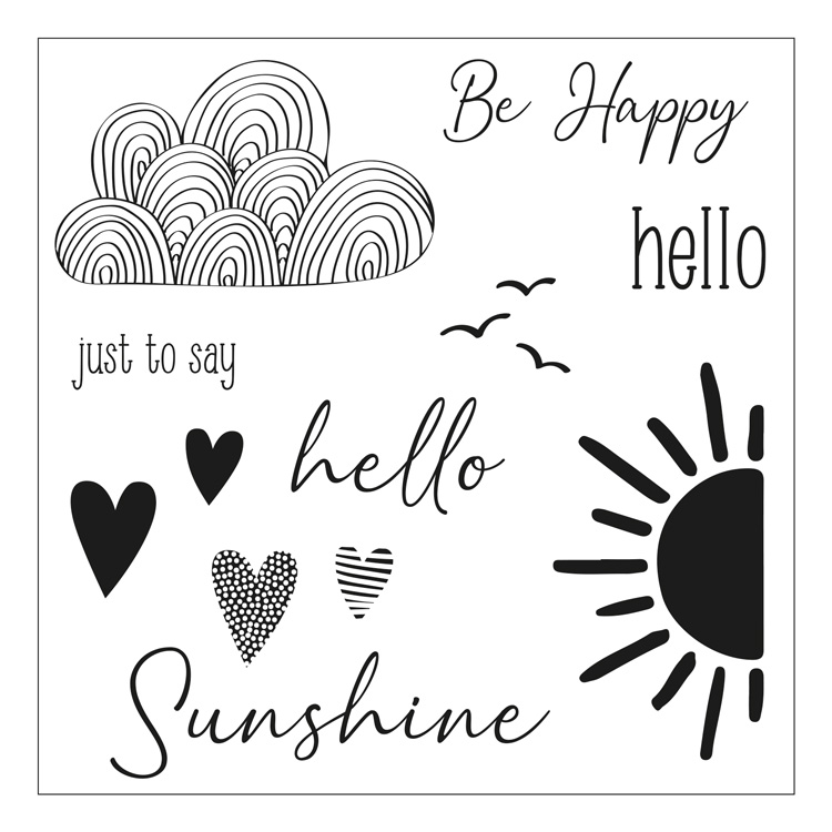 Sizzix シジックス フレームリッツ&スタンプ [レインボー ジョイ] by Lisa Jones