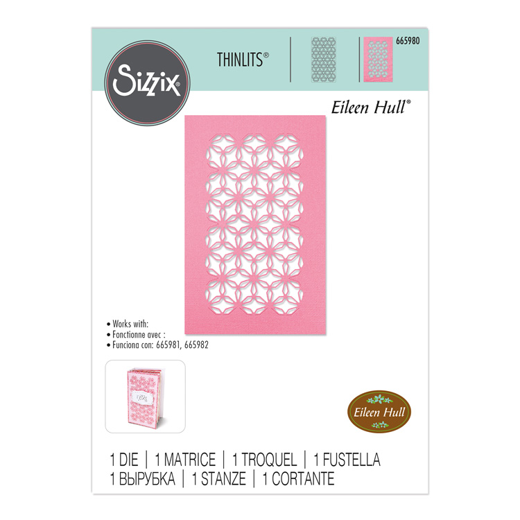 Sizzix Thinlits Die Set 1PK Skinny Mini Elements by Eileen Hull Sizzix Thinlits Die Set 1PK Skinny Mini Elements by Eileen Hull