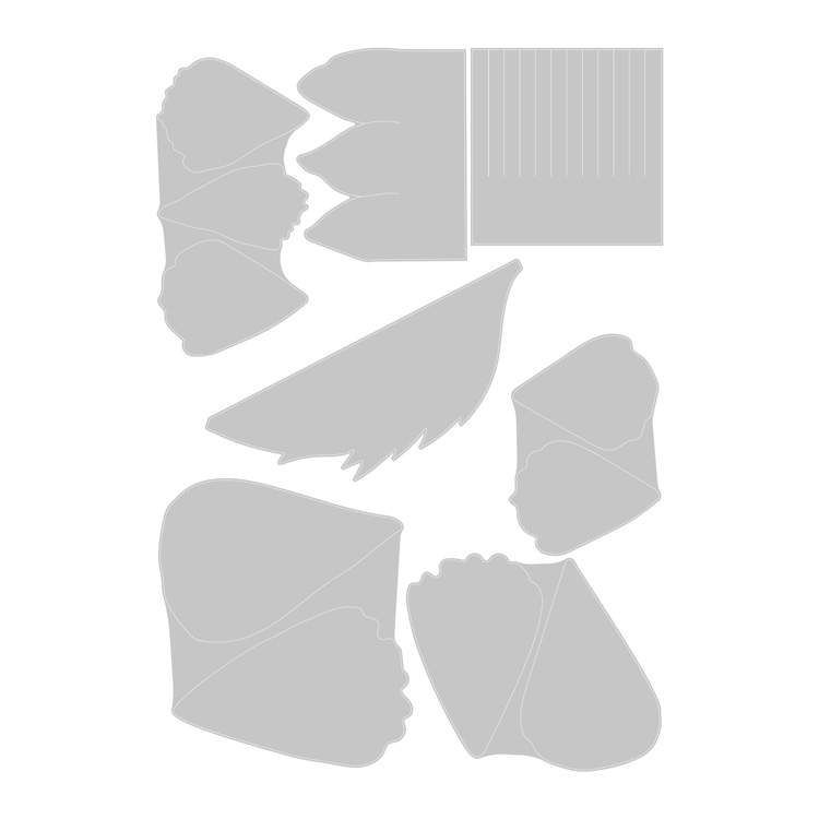 Sizzix シジックス シンリッツ ダイセット [ガーデンローズ] by Jess Slack