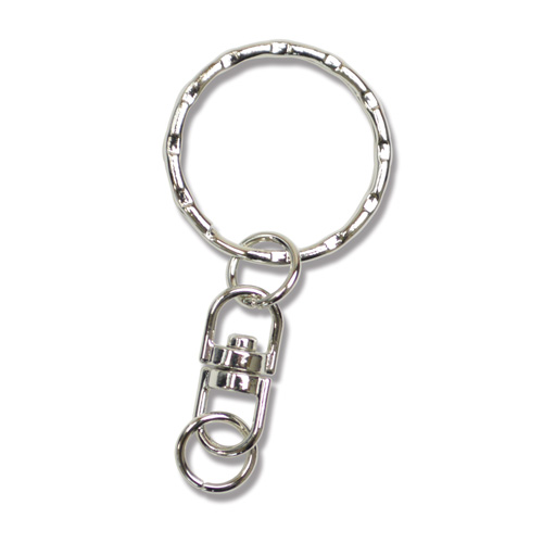 Key-holder wave type includes C-ring silver color 10pcs Key-holder wave type includes C-ring silver color 10pcs