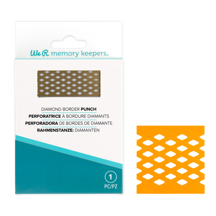 We R Memory Keepers Diamond Border Punch We R Memory Keepers Diamond Border Punch