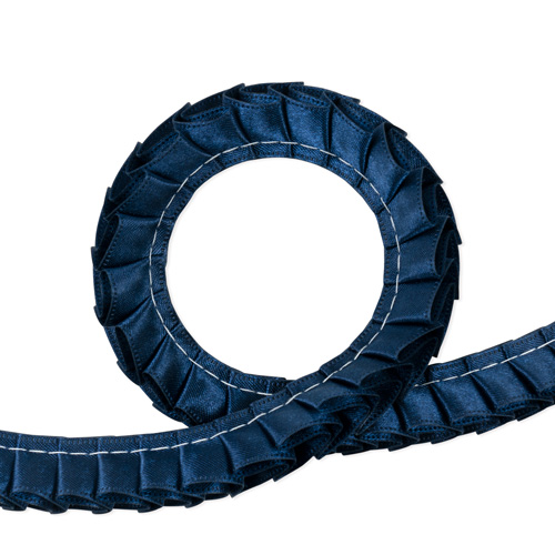 両面サテン ダブルサテン プリーツリボン 15mm アドミラル 3m 両面サテン ダブルサテン プリーツリボン 15mm アドミラル 3m