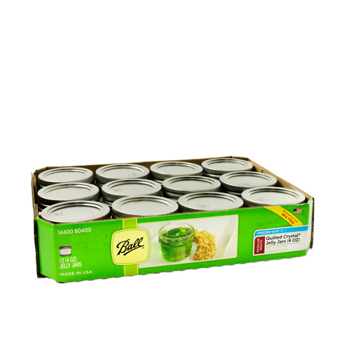ボールメイソンジャー クリスタル ジェリージャー レギュラーマウス 118ml 12個入 ボールメイソンジャー クリスタル ジェリージャー レギュラーマウス 118ml 12個入