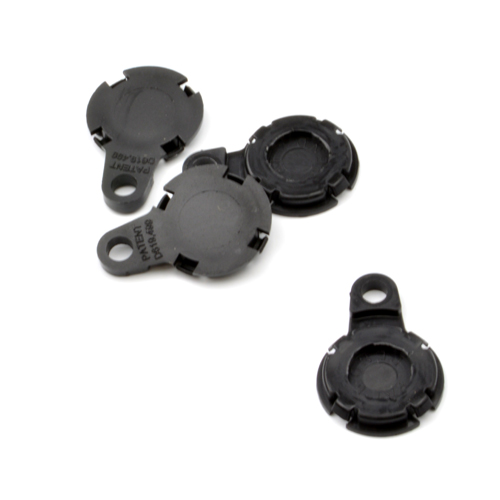 キーホルダー専用 プラスチックバックパーツ 黒