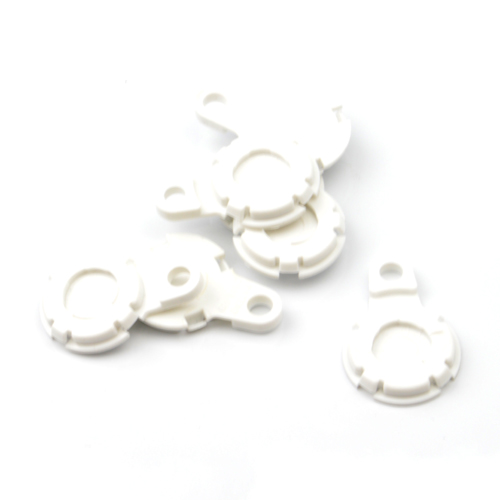 キーホルダー専用 プラスチックバックパーツ 白